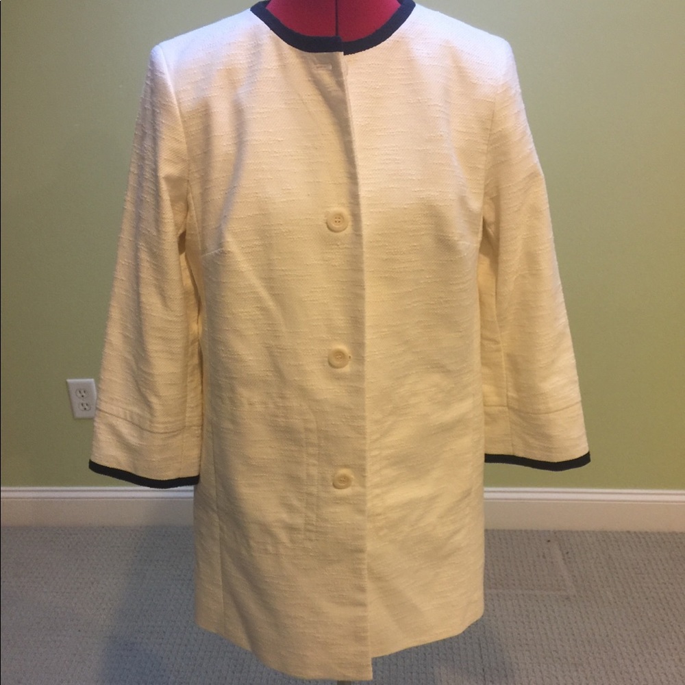 Cream coat